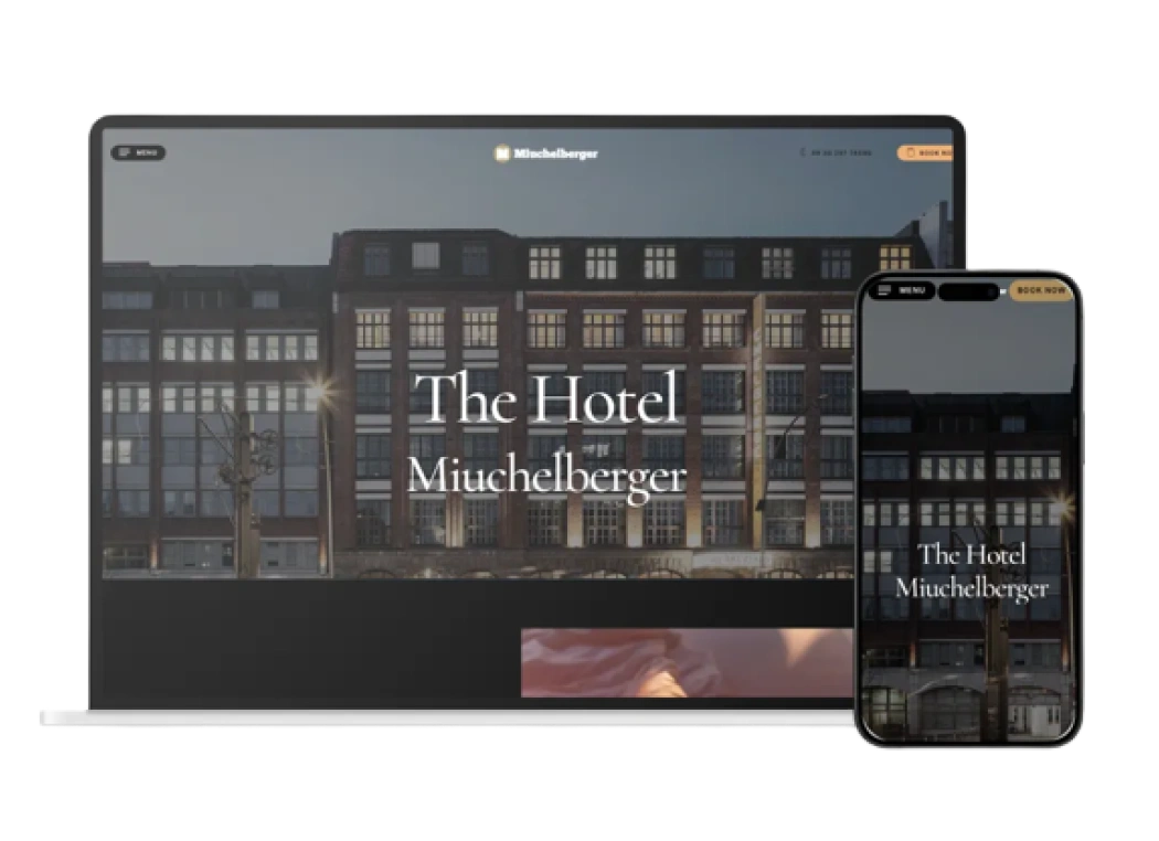 호텔 홈페이지 제작 – 디지트미